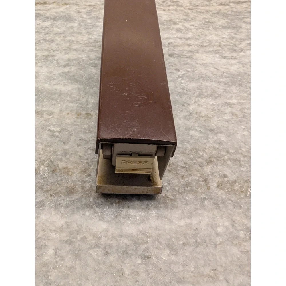 Vtg. Stapler ACCO 30 Brown Beige Metal 7